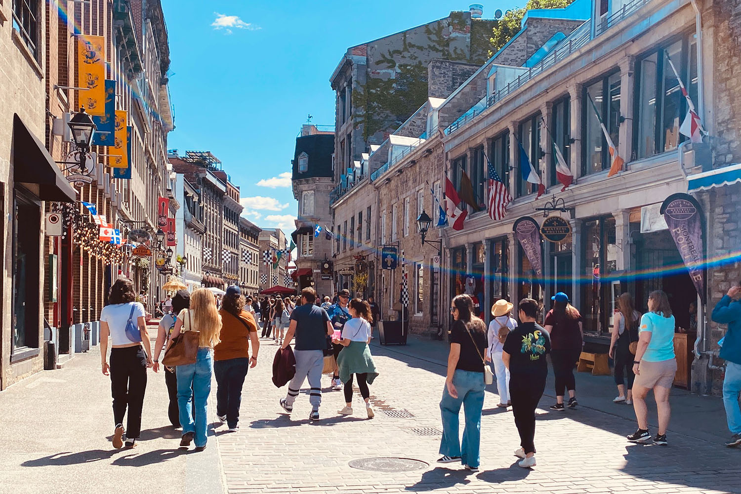 Old Quebec in summer 