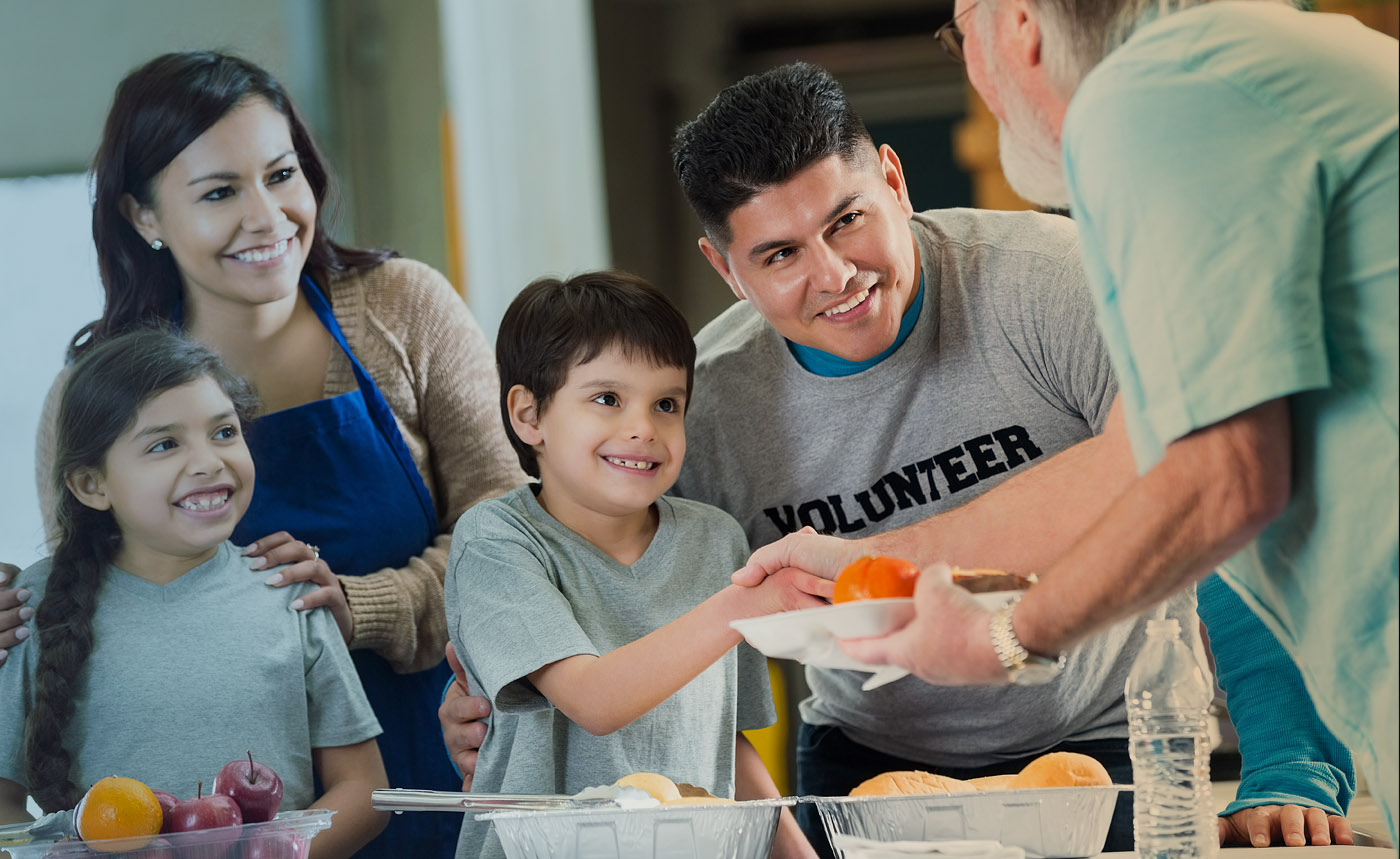 Family serving